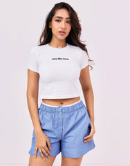 LITTLE MISS DELULU - BABY TEE