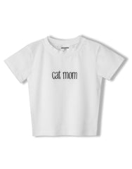 CAT MOM - BABY TEE