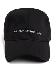no inspiration today cap