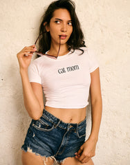 CAT MOM - BABY TEE