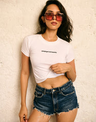 UNEMPLOYED AND BEAUTIFUL  -  BABY TEE