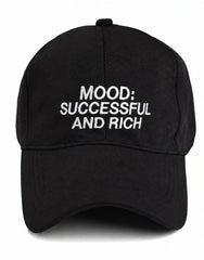 Mood: Successful and rich cap